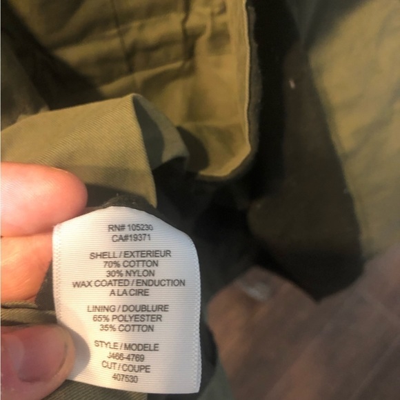 JOIE hooded Cotton blend cargo coat - Picture 5 of 5